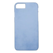 Modieus blauw perkament Case-Mate iPhone case (Achterkant)
