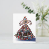 "Modieus" Briefkaart (Staand voorkant)