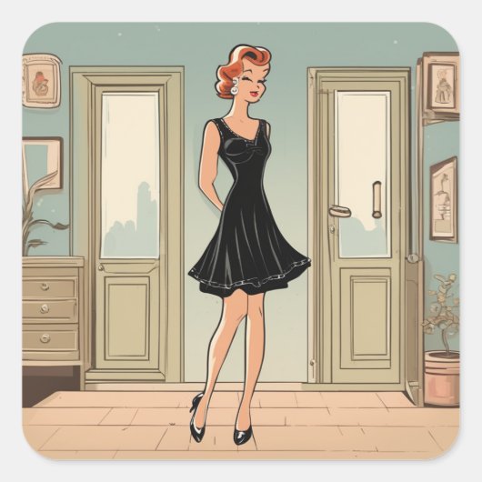 Modieus LBD Sticker Collectie (Voorkant)