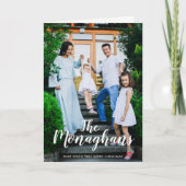 Modieus Wenskaart | van de Vakantie van de Naam Feestdagen Kaart (Voorkant)