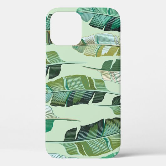 Modieuze Banaan Planten Tropische illustratie Case-Mate iPhone Case (Achterkant)