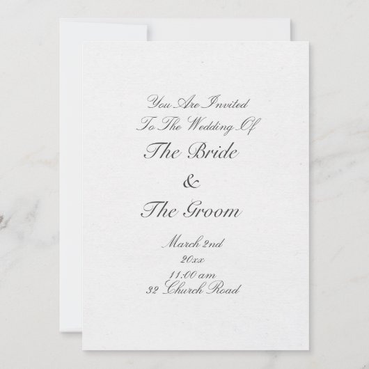 Modieuze Dameshoed Kaart (Achterkant)