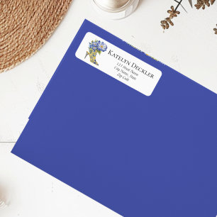 Modieuze Elegante Bloemrijke Chinoiserie Hoge Hak  Etiket