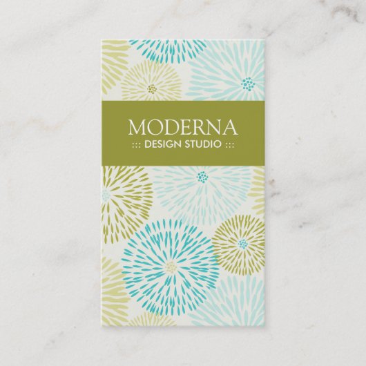 Modieuze en Moderne Visitekaartjes (Voorkant)