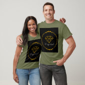 # Modieuze FAS: bleke groene T-shirt voor mannen (Unisex)