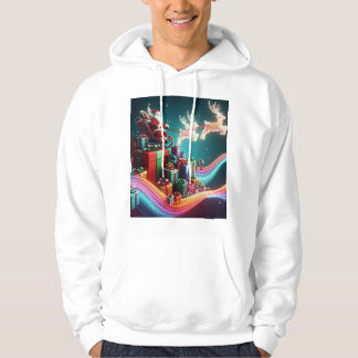 # Modieuze FAS: mannen hoodie met mooie print