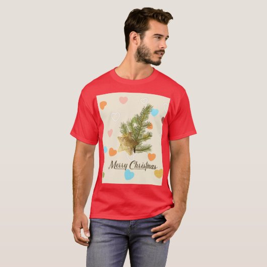 # Modieuze FAS: T-shirt voor mannen. (Voorkant volledig)