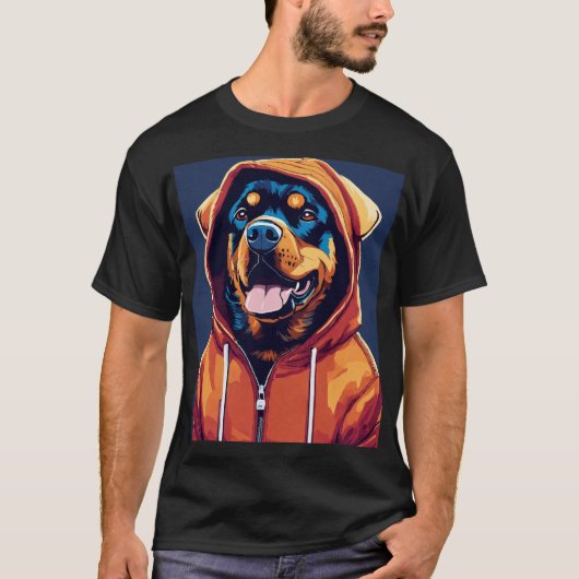 Modieuze Fido T-shirt (Voorkant)