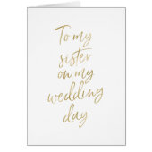 Modieuze Gouden aan mijn zuster op mijn (Voorkant)