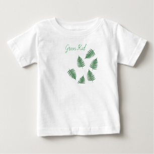 Modieuze Groene Bodysuit van het Baby van de Varen