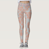 Modieuze high-waist sport Leggings (Voorkant)