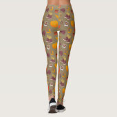 Modieuze Hoge Taille Dames Leggings (Achterkant)