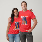 Modieuze hub, trandy t-shirt (Unisex)