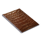 Modieuze huid: trendy stijlconcept. notitieboek (Rechterzijde)