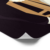 Modieuze meisjes collage: pop kunst poster (Hoek)