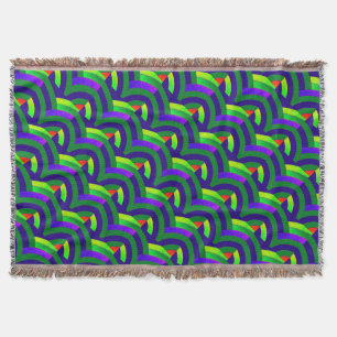 modieuze moderne elegante chevrons deken