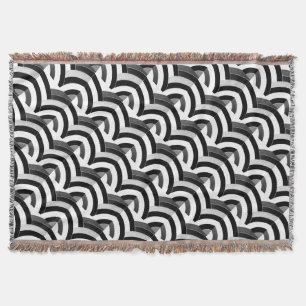 modieuze moderne elegante chevrons deken