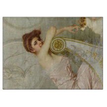 Modieuze mooie dame streelen haar puppy hond