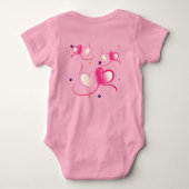 Modieuze Peuter Schattige Olifant Romper (Achterkant)