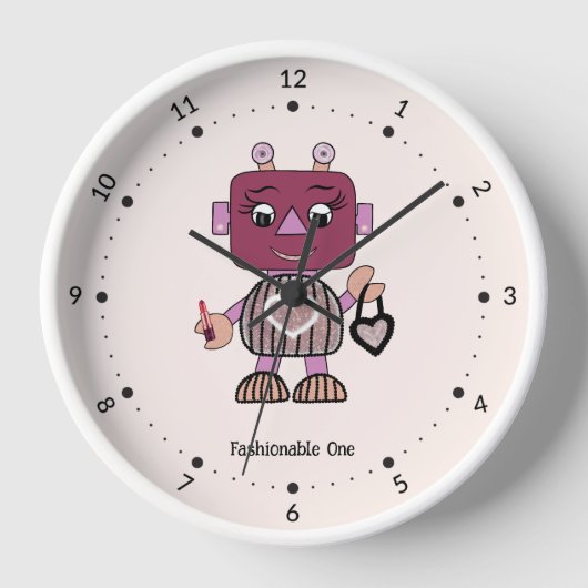Modieuze robot (Voorkant)