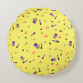 Modieuze robot rond kussen (Voorkant)