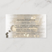 Modieuze Selfie Meisje Visitekaartje (Achterkant)