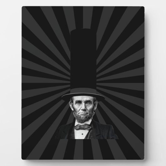 Modieuze uitspraak van de presidentiële Abraham Li Fotoplaat (Voorkant)