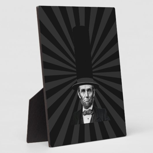 Modieuze uitspraak van de presidentiële Abraham Li Fotoplaat (Zijkant)