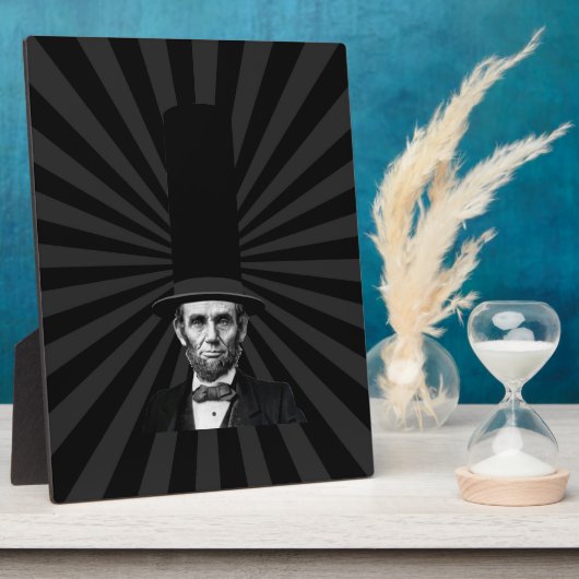 Modieuze uitspraak van de presidentiële Abraham Li Fotoplaat (Zijkant)