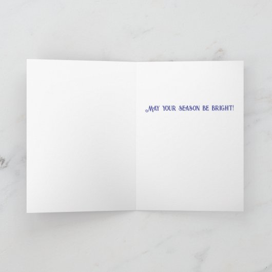 Modieuze  vrouw Snowshoeing Kaart (Binnen)