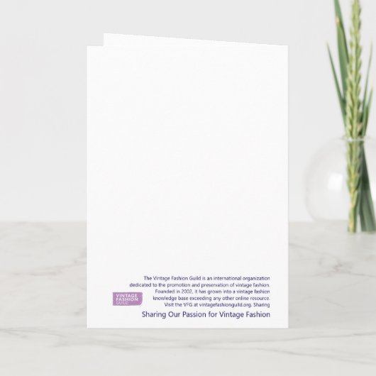 Modieuze  vrouw Snowshoeing Kaart (Achterkant)