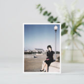 Modieuze vrouw, Union Station, Washington DC Briefkaart (Staand voorkant)