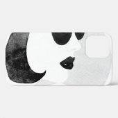 Modieuze vrouw zonnebril illustratie Case-Mate iPhone case (Achterkant (horizontaal))