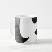 Modieuze vrouw zonnebril illustratie koffiemok (Voorkant links)