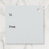 Modieuze Welsh Corgi Honden Bedankjes Labels (Achterkant)