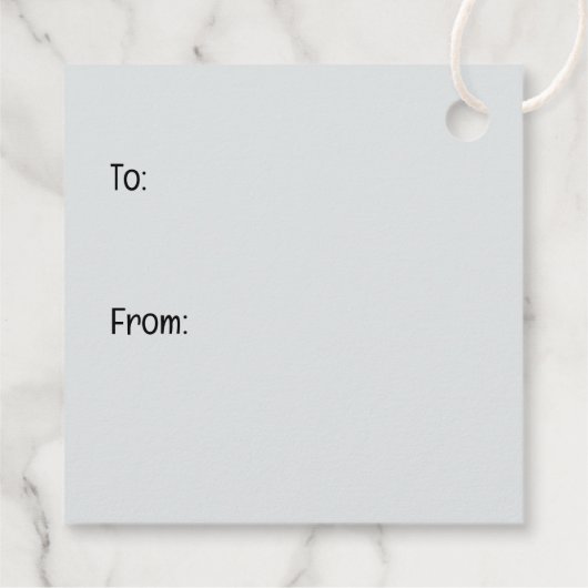 Modieuze Welsh Corgi Honden Bedankjes Labels (Achterkant)