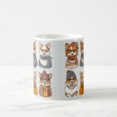 Modieuze Welsh Corgi Honden Koffiemok (Center)