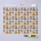 Modieuze Welsh Corgi Honden Tissuepapier (Craft)