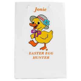 Modieuze Yellow Chick Easter Egg Hunt Medium Cadeauzakje
