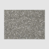 Modieuze Zilveren schittert Tissuepapier (Voorkant)