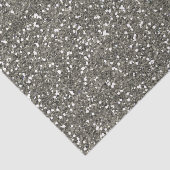 Modieuze Zilveren schittert Tissuepapier (Detail)