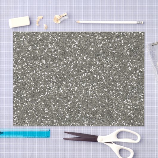 Modieuze Zilveren schittert Tissuepapier (Craft)