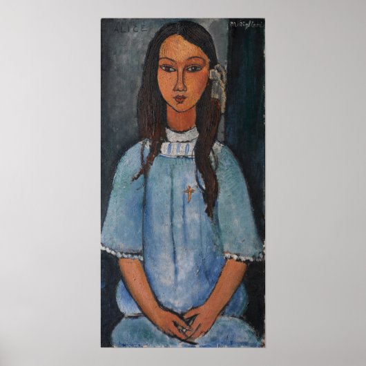 Modigliani - Alice 1915 Poster (Voorkant)