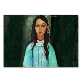 Modigliani Alice  Fine Art Painting Kaart