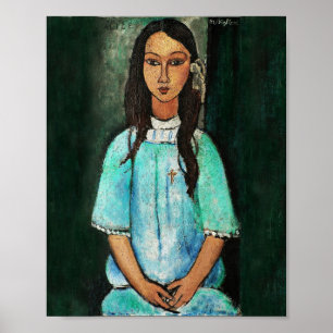 Modigliani Alice  Fine Art Painting Poster