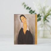 Modigliani Amedeo Portrait Briefkaart (Staand voorkant)