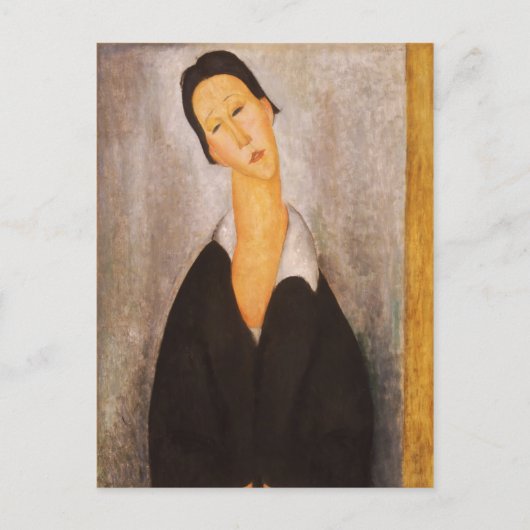 Modigliani Amedeo Portrait Briefkaart (Voorkant)