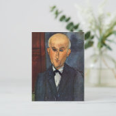 Modigliani Amedeo Portrait Briefkaart (Staand voorkant)