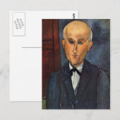 Modigliani Amedeo Portrait Briefkaart (Voorkant / Achterkant)