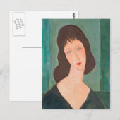 Modigliani Amedeo Portrait Briefkaart (Voorkant / Achterkant)